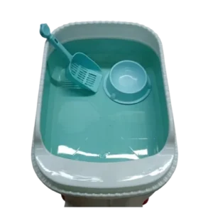 Litter Box Big With Free Food Bowl